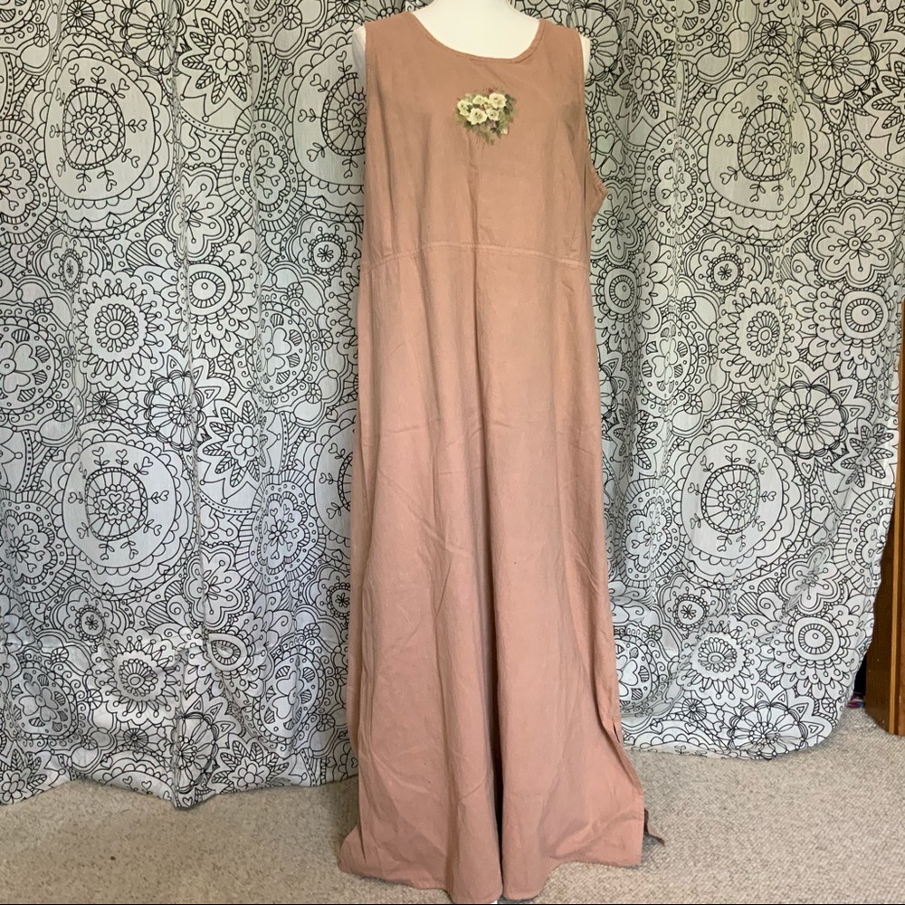 Soft As A Grape Woman’s Large Pink Floral Dress